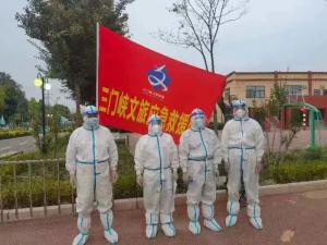 市文旅集團(tuán)一線戰(zhàn)“疫”之：北方游船員工化身“大白”，守護(hù)隔離點(diǎn)群眾安全
